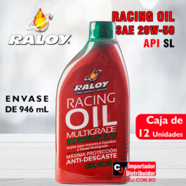 Racing multigrade oil SAE 20W-50 API SL