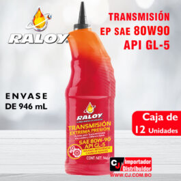 Raloy transmisión E.P. SAE 80W-90 API GL-5