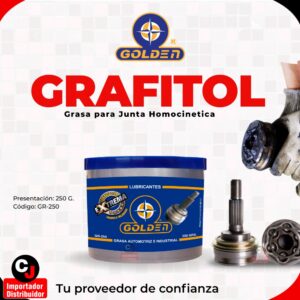 Grasa Golden Grafitol Grafitada para Juntas Homocinéticas · 250 g