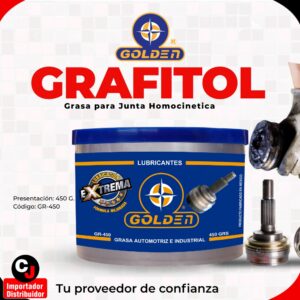 Grasa Golden Grafitol Grafitada para Juntas Homocinéticas · 450 g
