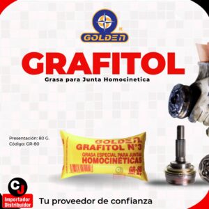 Grasa Golden Grafitol Grafitada para Juntas Homocinéticas · 80 g