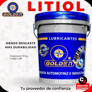 Grasa Golden Litiol Multipropósito de Litio para Rodamientos · Balde 16 kg