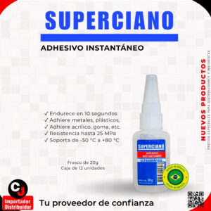 SuperCIANO Adhesivo Instantáneo · 20 g