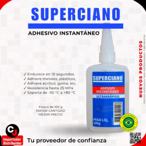 SuperCIANO Adhesivo Instantáneo · 100 g